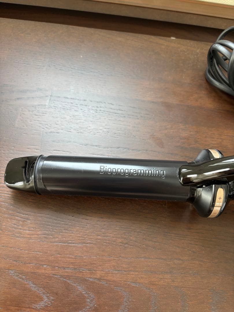 Bioprogramming カールヘアアイロン ブラック　34ミリ