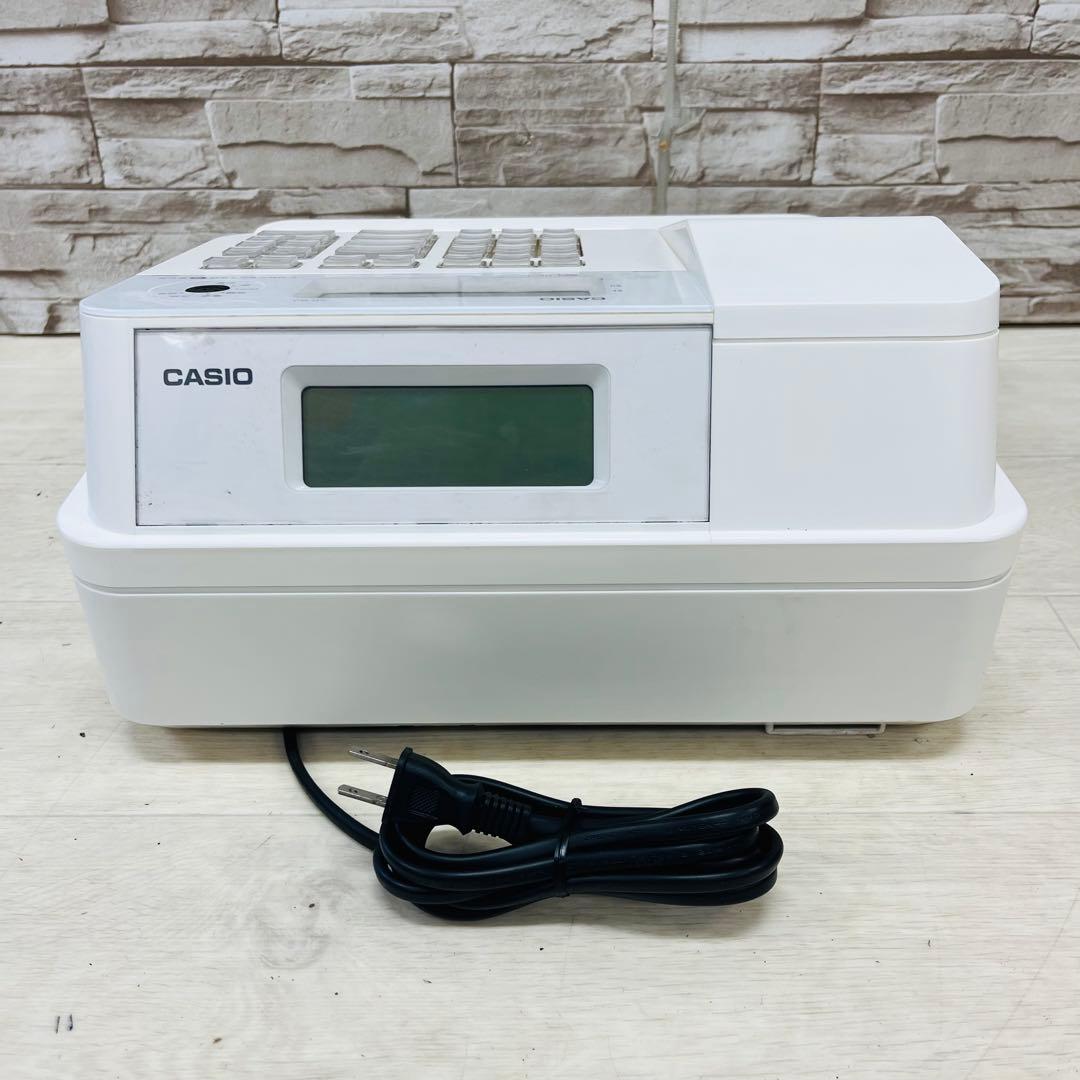 CASIO カシオ 電子レジスター SR-G3 ホワイト Bluetooth搭載
