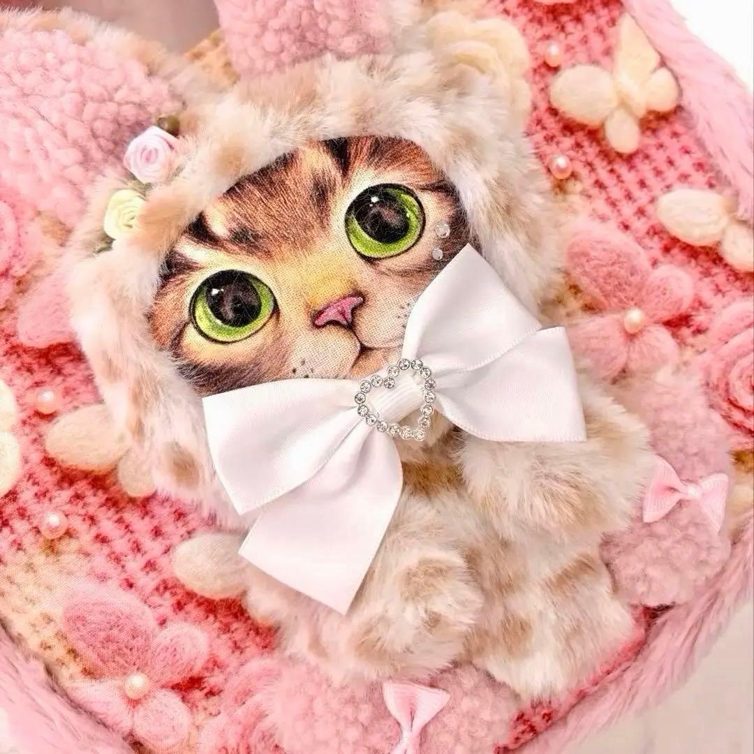 黒*こ様 コヤンイサムチョン♡着ぐるみ♡サンダーちゃん♡ファー♡ラウンドトートバ