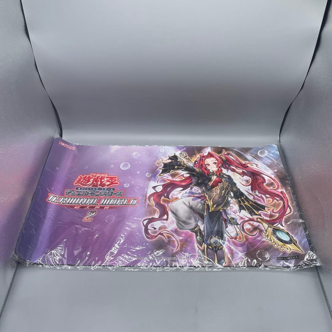 遊戯王 影霊衣の舞巫女エミリア 中国公式 プレイマット