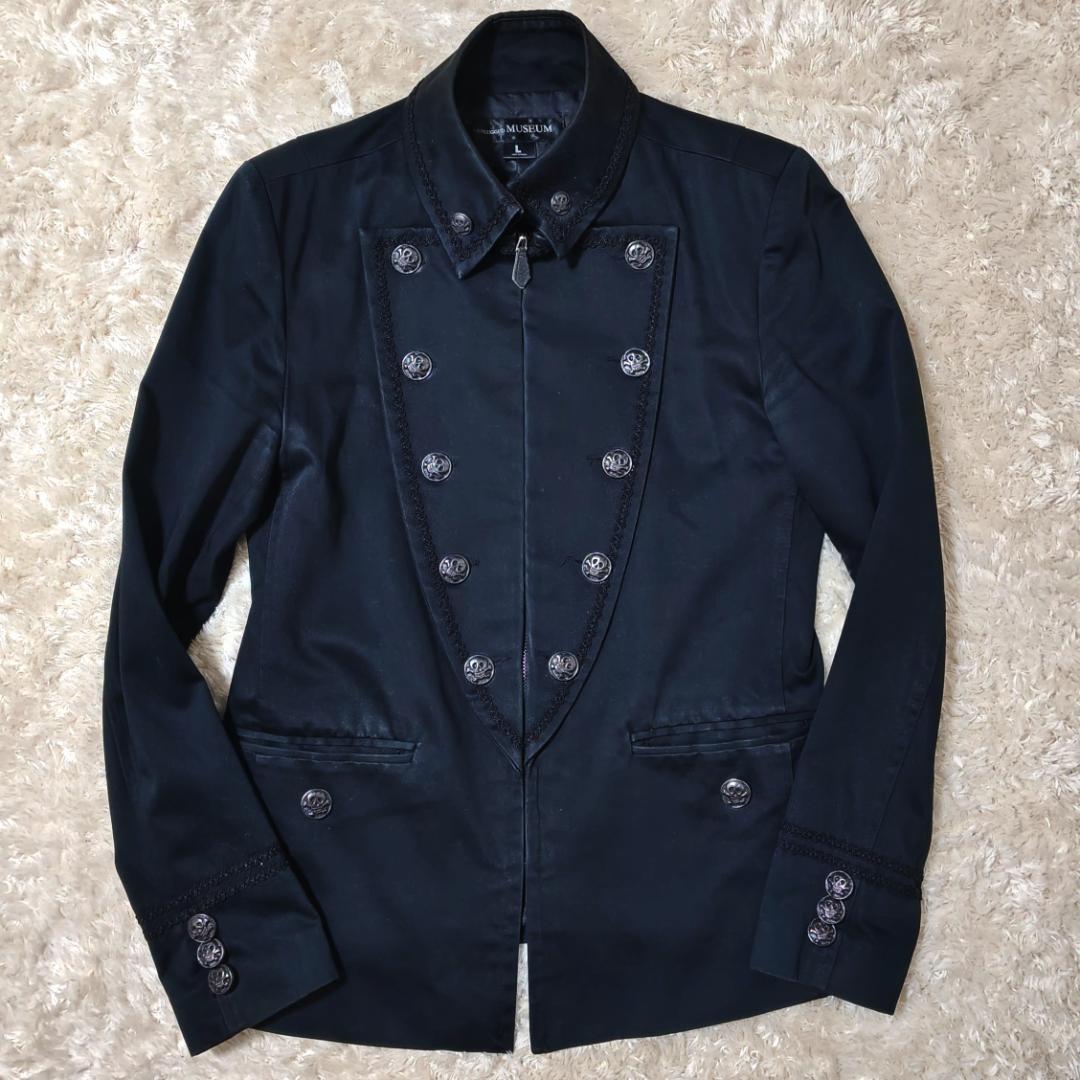 希少 アンプラグドミュージアム ナポレオンジャケット Lサイズ ブラック スカル