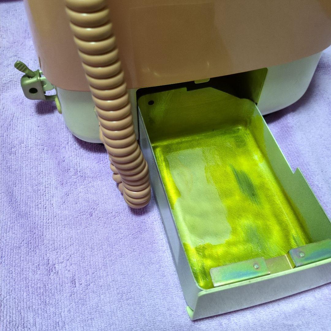 【昭和レトロ】ピンク公衆電話機／10円硬貨式ダイヤル電話