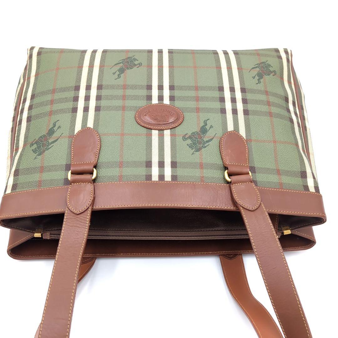 未使用級✨️ バーバリーズ トートバッグ ノバチェック シャドーホース 三層式