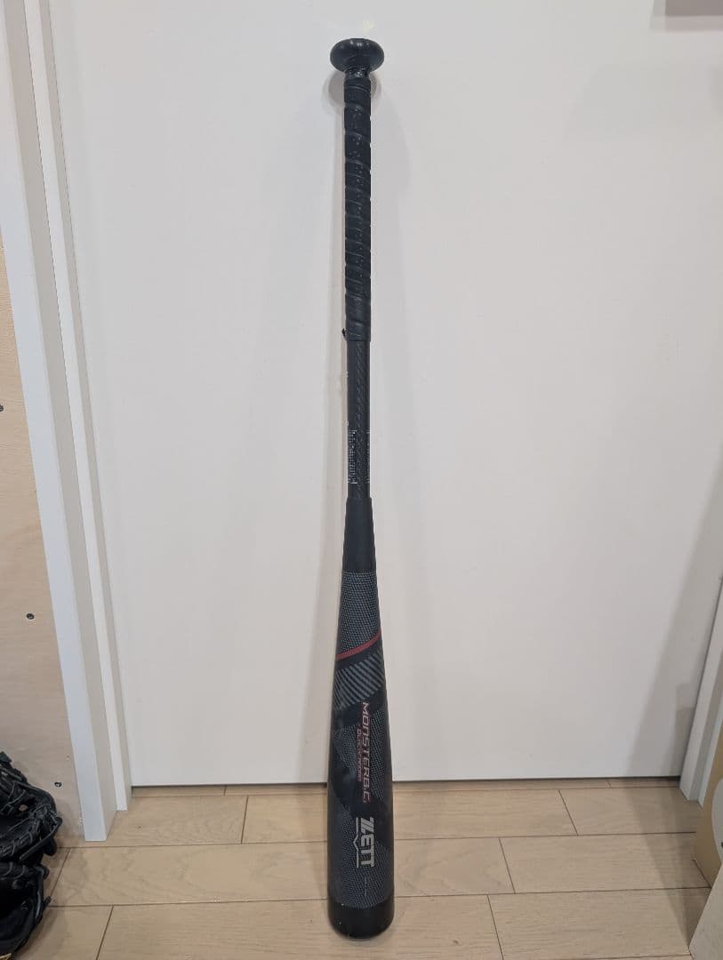 ZETT ブラックキャノン 軟式バット セット　MONSTER B.C.