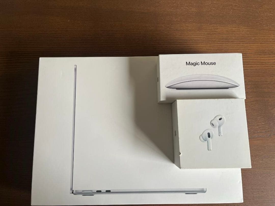 MacBook Air M2、AirPods Pro 2、magicmouse3