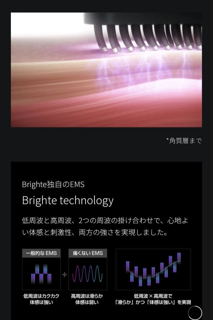 ◆Brighte ELEKI ブライト エレキブラシ BRT-FS145B