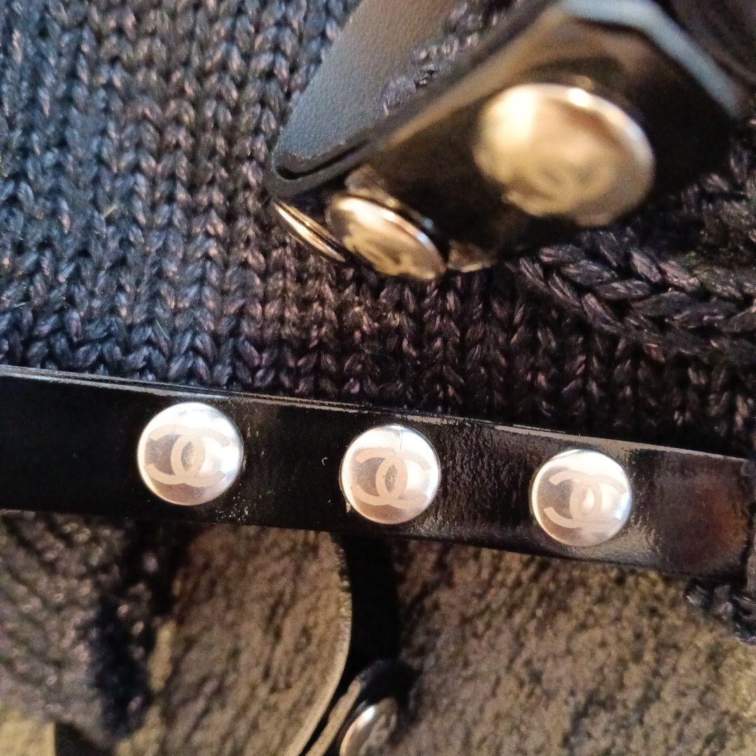 カリーナ　極美品　ココマークいっぱい　CHANEL シャネル　ニット