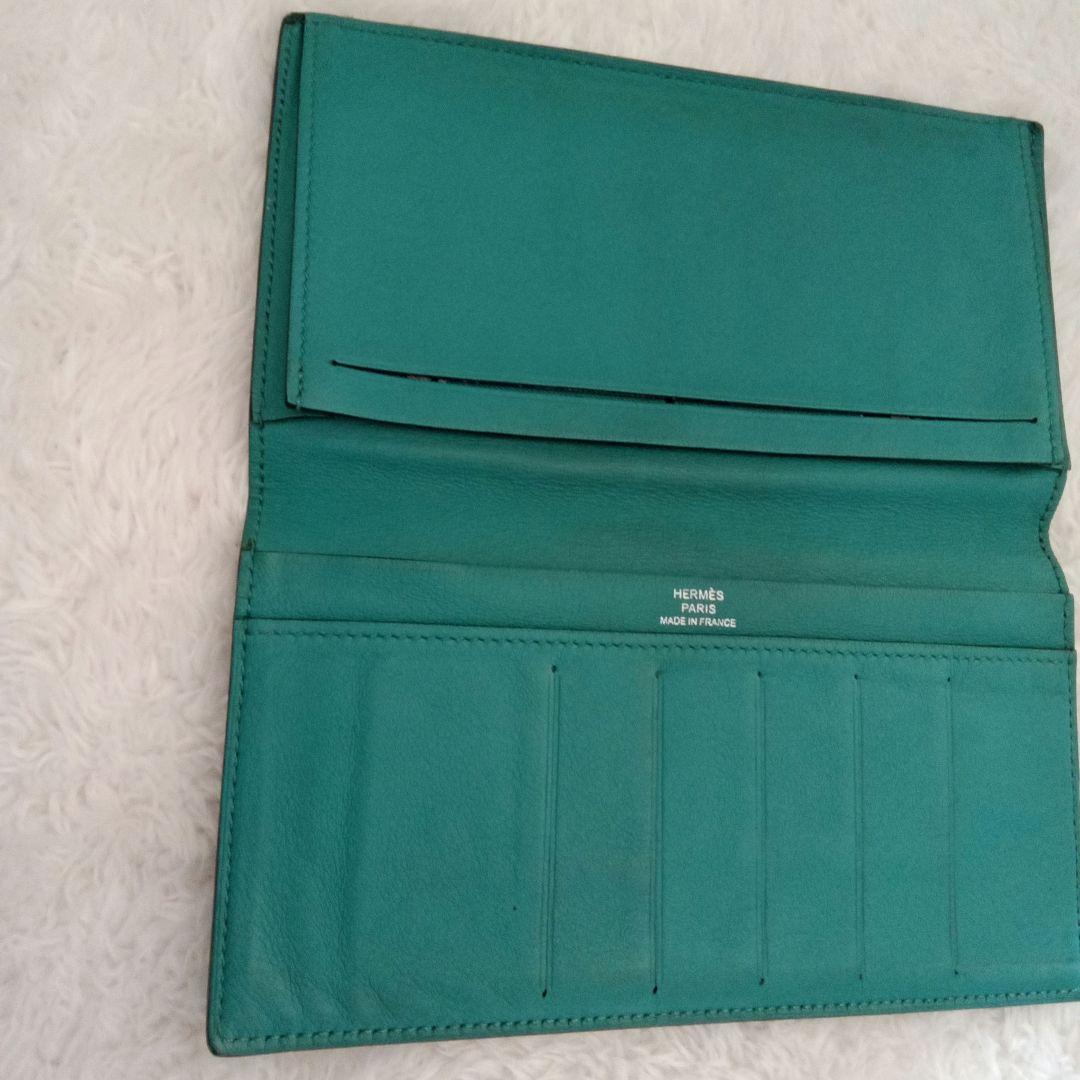 HERMES エルメス MC2 フレミング シルクイン □X刻印 グリーン