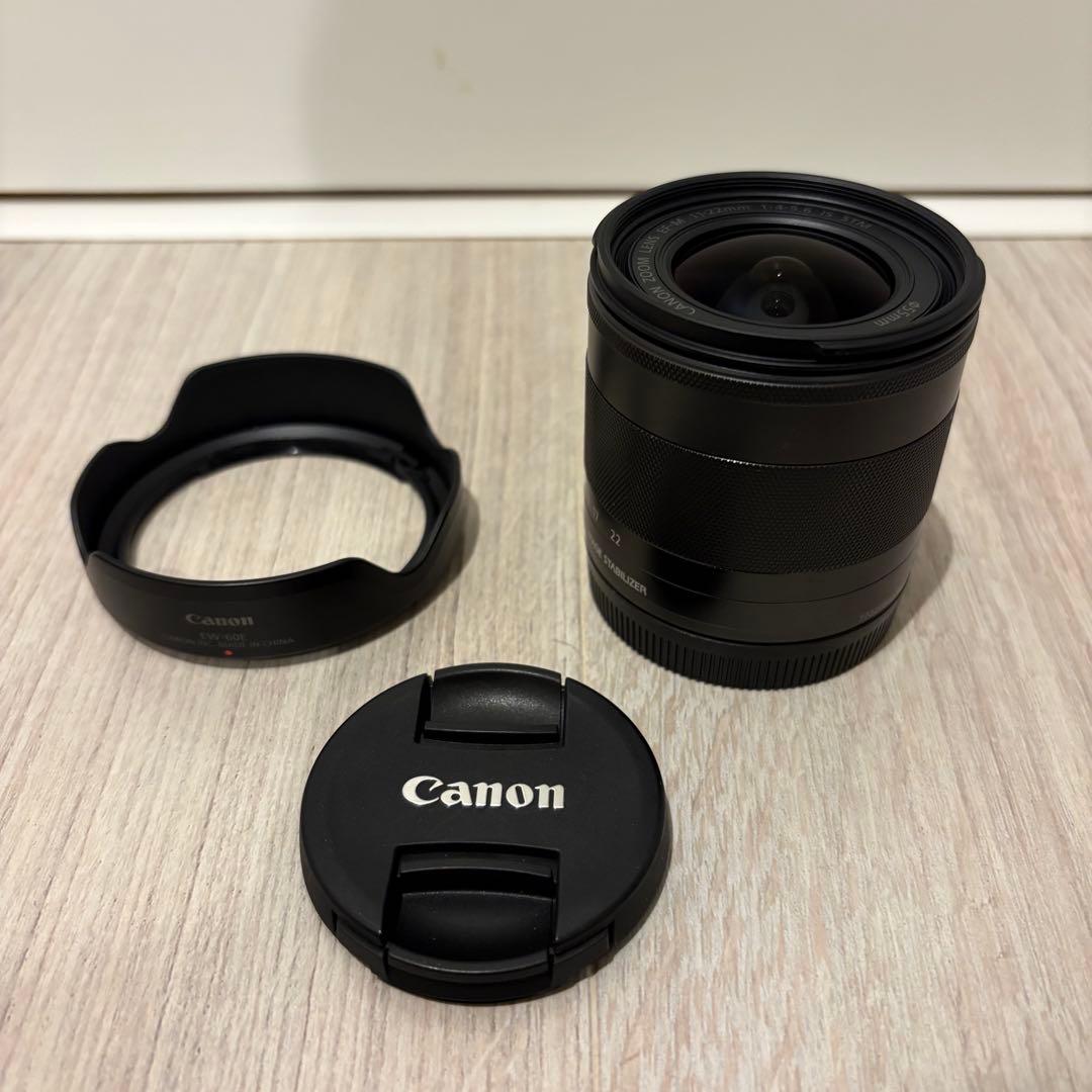 Canon EF-M 11-22mm F4-5.6 IS STM ブラック