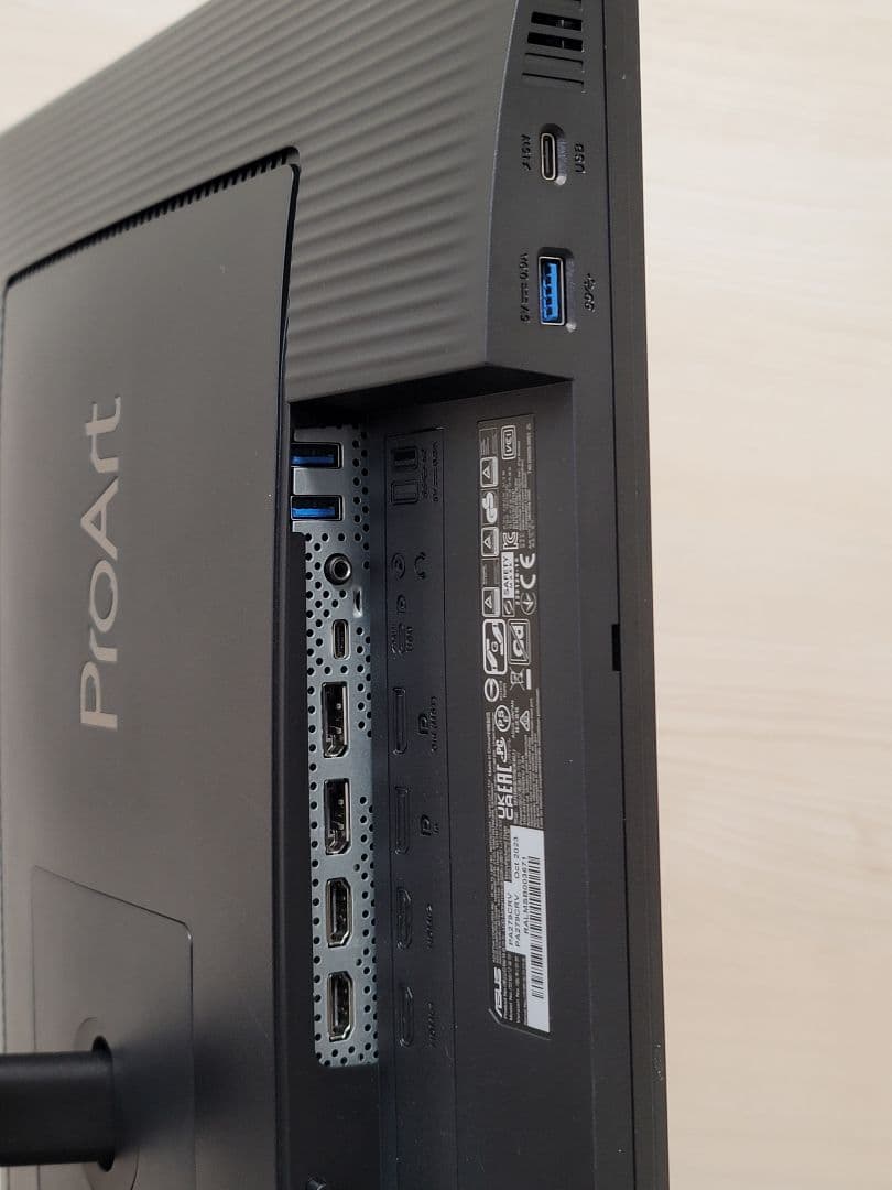 美品　ASUS 4K モニター ProArt PA279CRV　27インチ