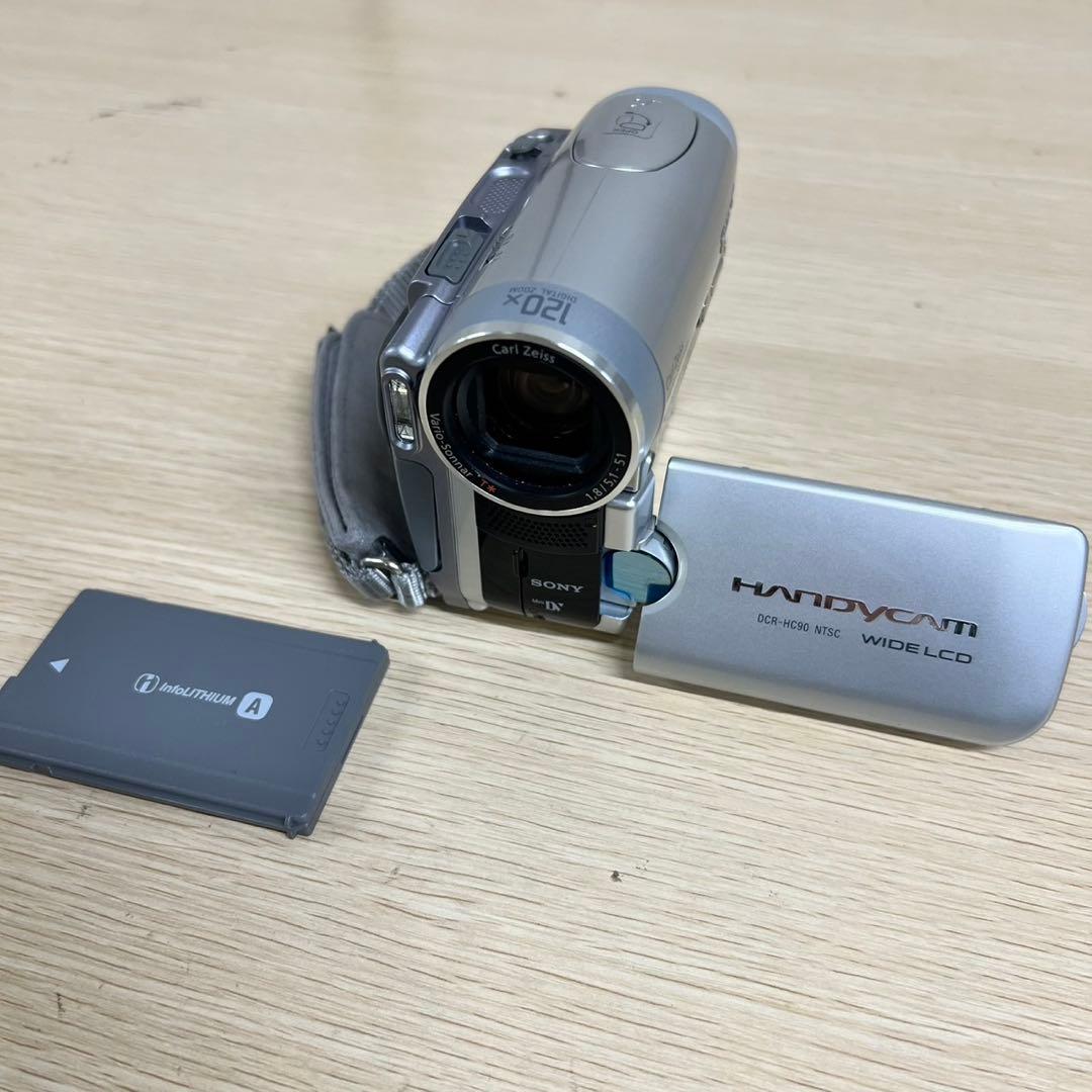 SONY DCR-HC90 HANDYCAM ビデオカメラ 2005年製 D51