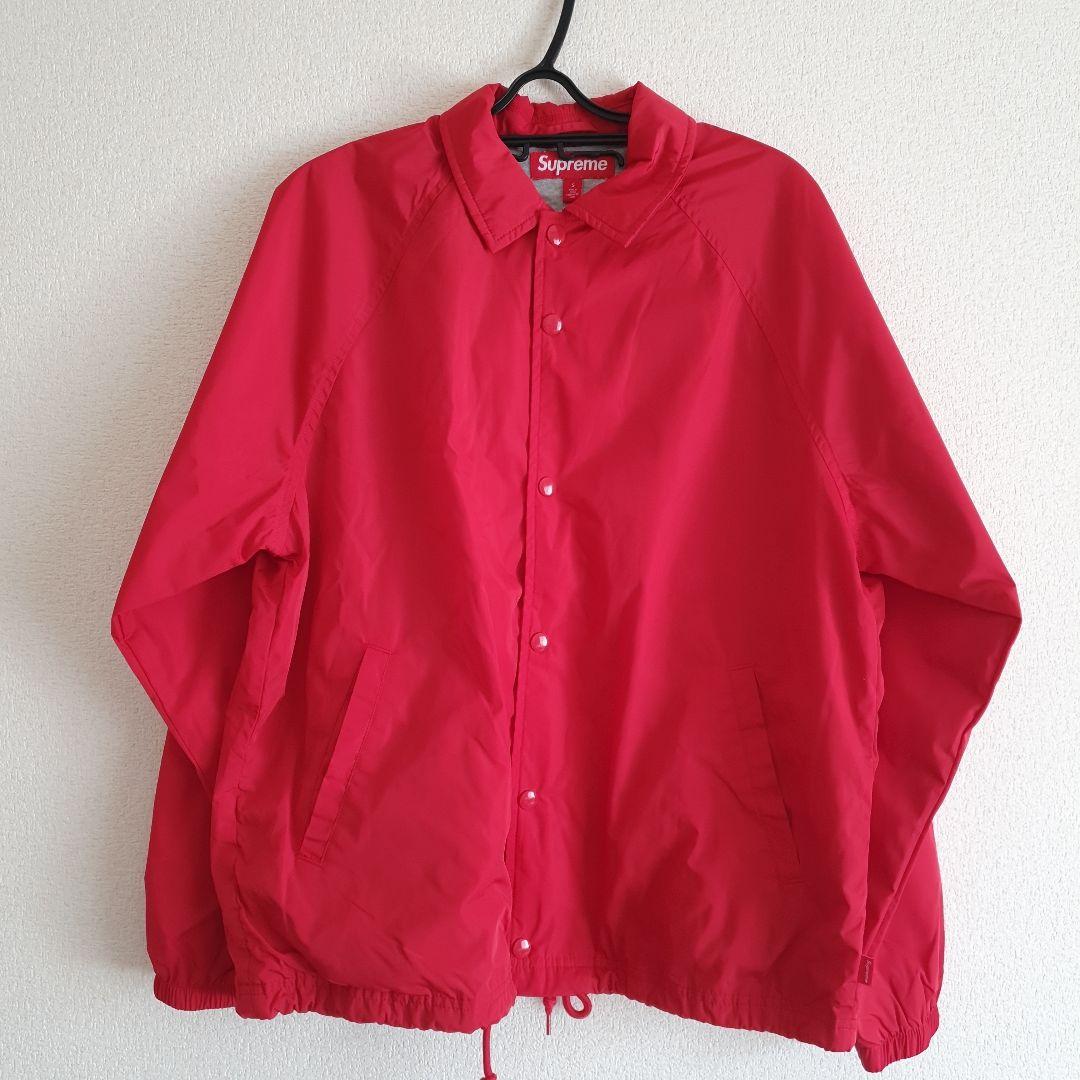 【新品未使用】Supreme バックロゴ コーチジャケットSサイズ