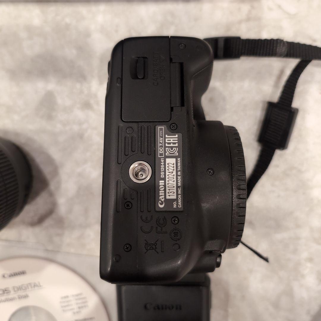 Canon EOS Kiss X7 ダブルズームキット　外箱、保証書付き