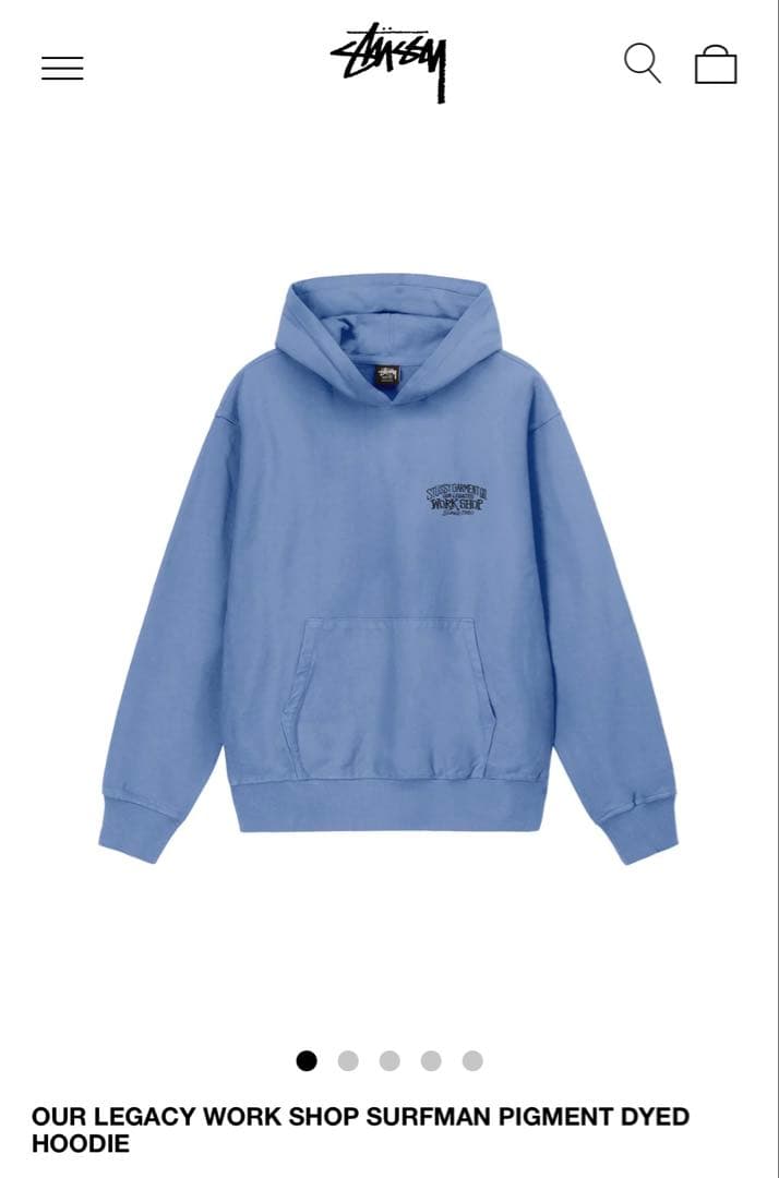 OUR LEGACY WORK SHOP パーカー