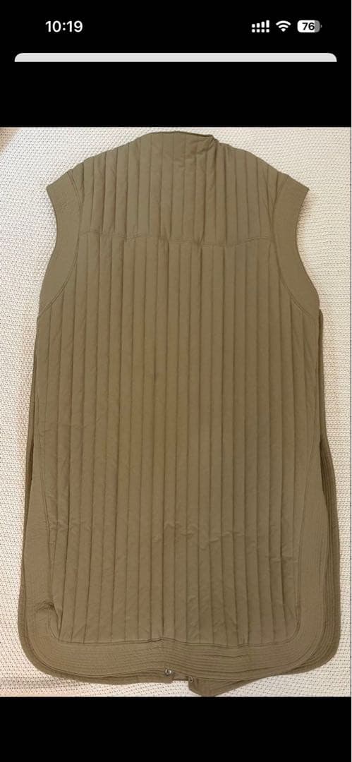 まゆ様★TODAYFUL★フード付きキルティングロングベスト★美品★