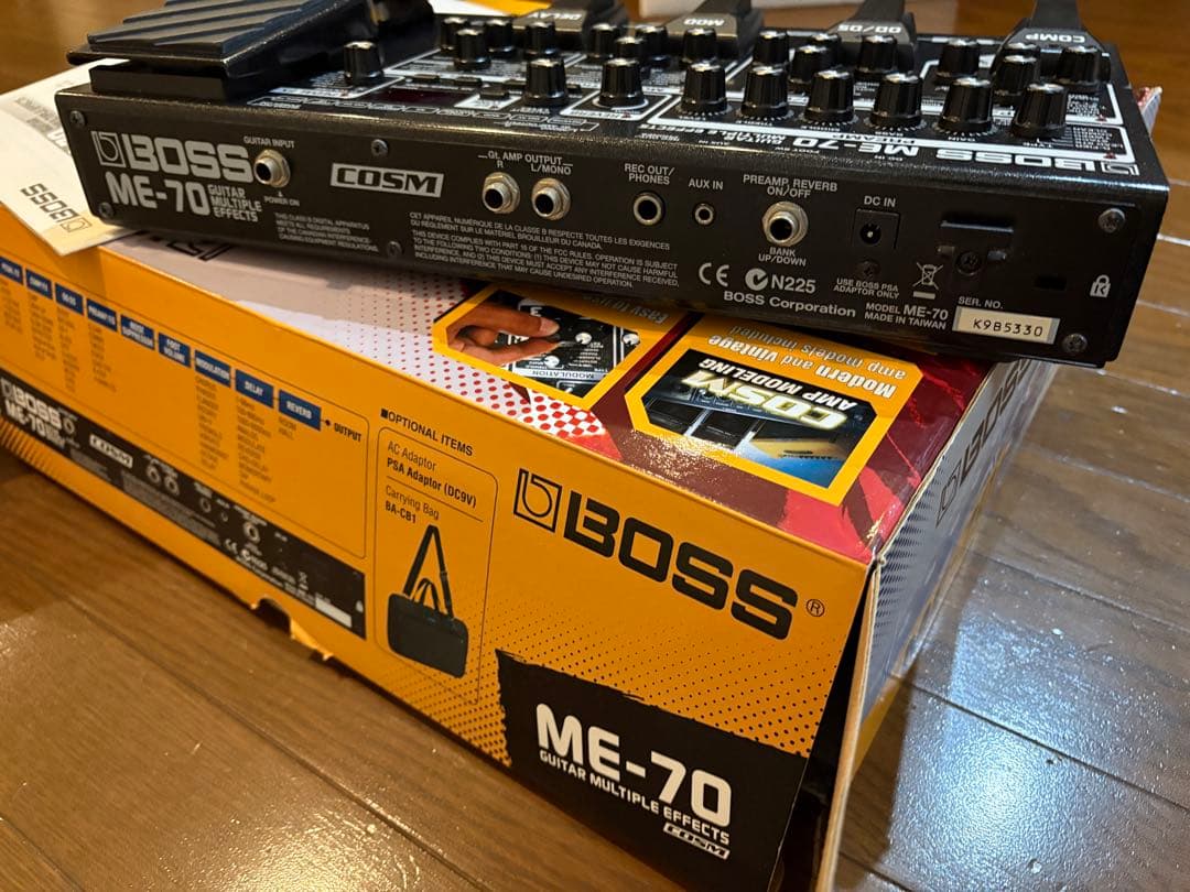 BOSS ME-70 ギター用マルチエフェクター 箱、説明書付
