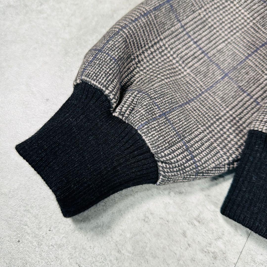 美品 CIRCOLO 1901 チェック柄 フルジップ ブルゾン ジャケット