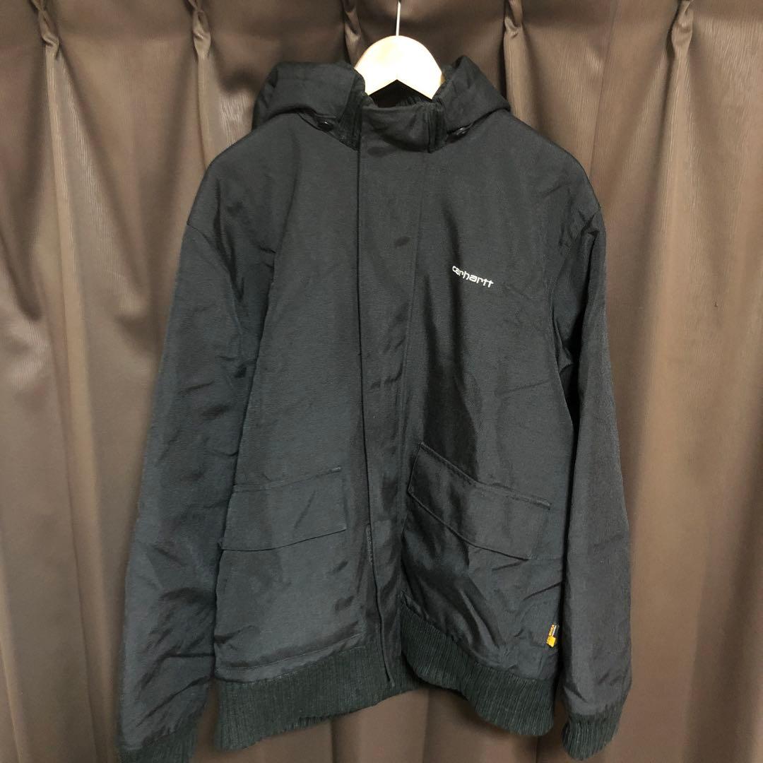 美品　ワンポイント刺繍carhartt アクティブジャケット　メンズXLサイズ