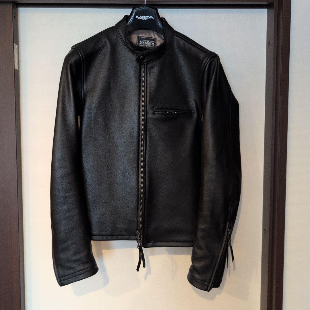 カドヤ ライダースジャケット レザージャケット
