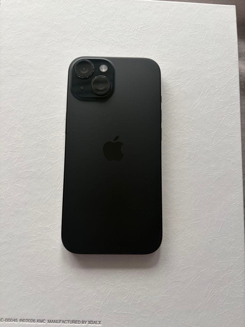 iPhone 15 ブラック 256GB SIMフリー