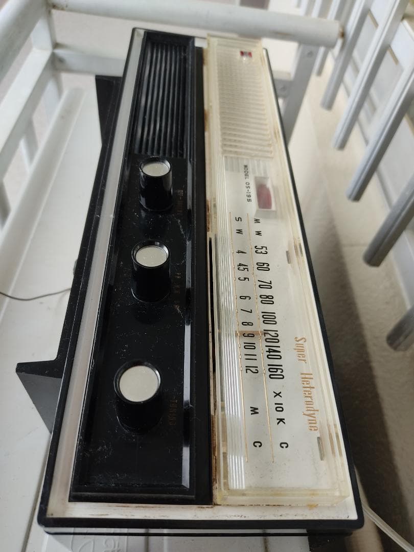 値下げ：onkyo 真空管ラジオ　動作品　OS-19S