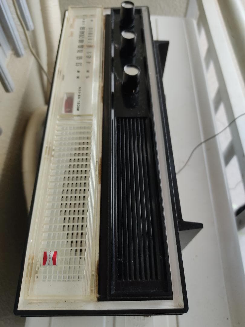 値下げ：onkyo 真空管ラジオ　動作品　OS-19S