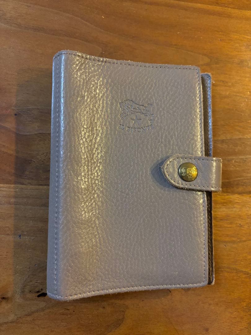 イルビゾンテ　グレー　手帳　スケジュール帳