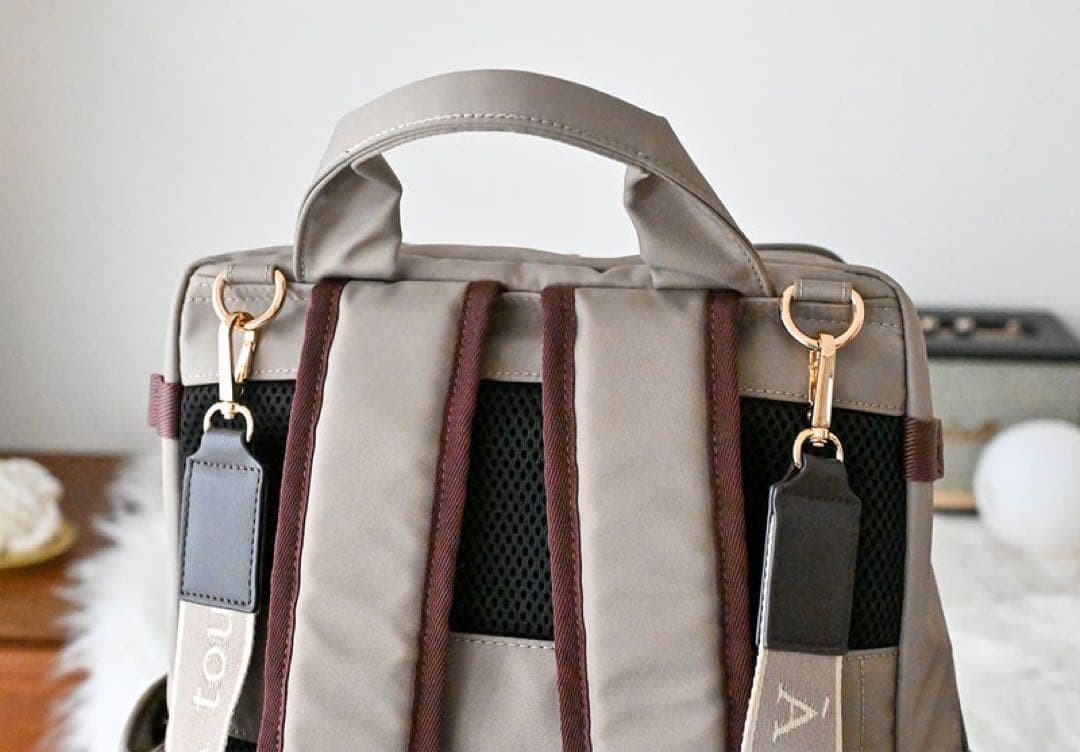 【新品】しまむら MUMU & Co. 多機能リュック マザーズリュック 黒