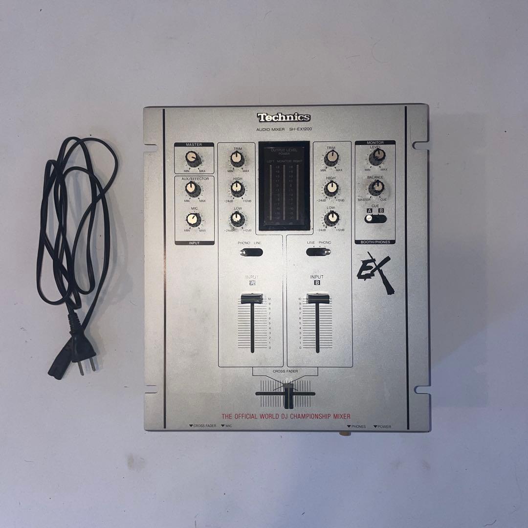【動作品】テクニクス technics sh-ex1200 dj ミキサー