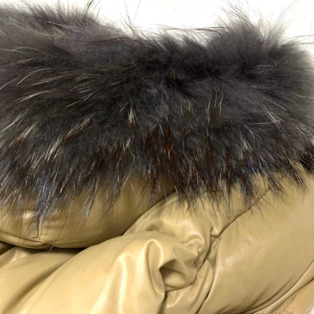 ★未使用級　デュベティカ　ダウンコート❤︎カッパ　2way ❤︎ラクーンファー　ML