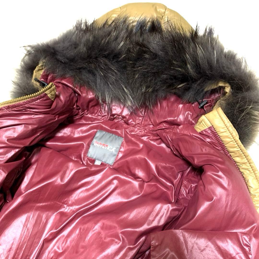 ★未使用級　デュベティカ　ダウンコート❤︎カッパ　2way ❤︎ラクーンファー　ML