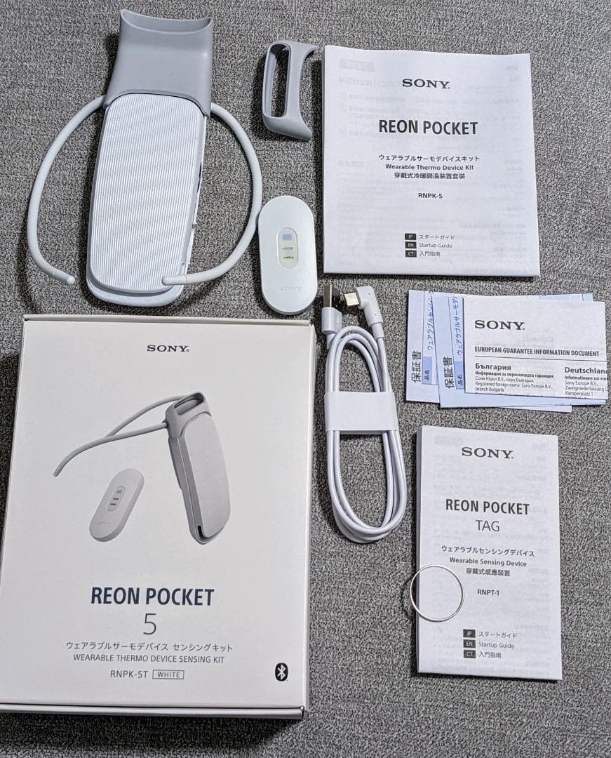 SONY REON POCKET 5 RNPK-5T ウェアラブルサーモデバイス