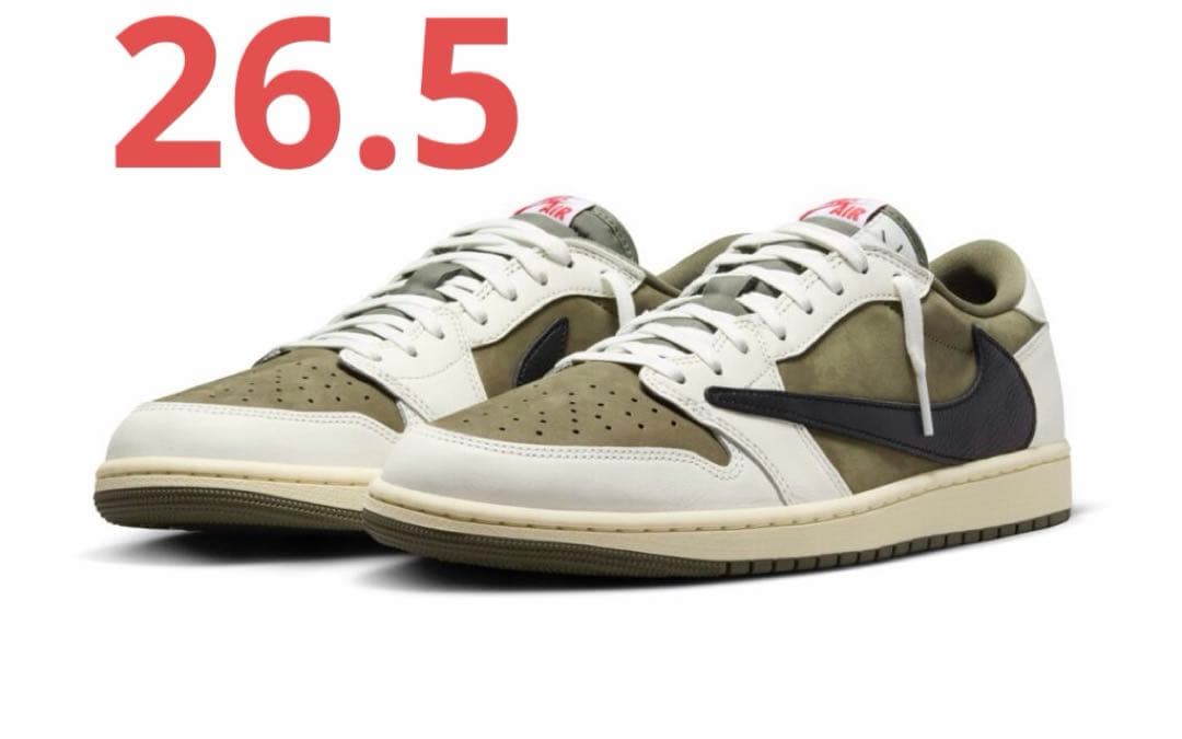 NIKE Travis Scott AirJordan 1 リバースオリーブ