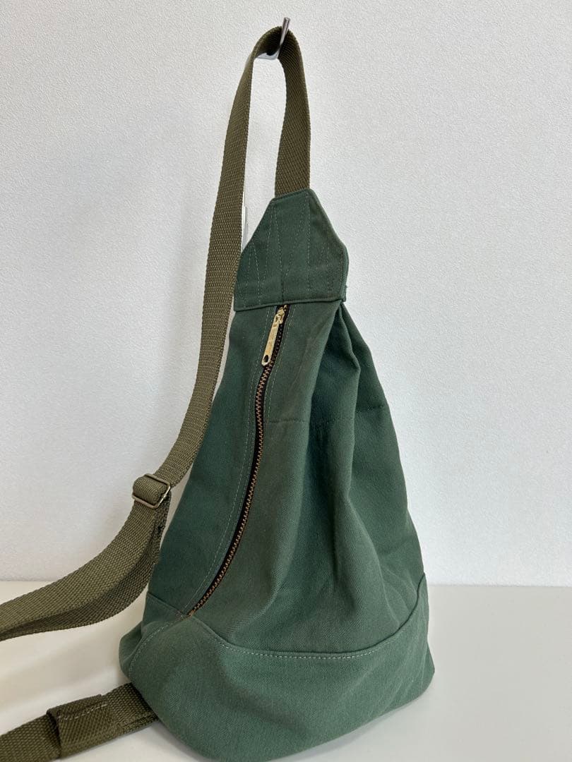 ビンテージ　リメイクバッグ　TALONzip アメリカ軍　ボディバッグshort