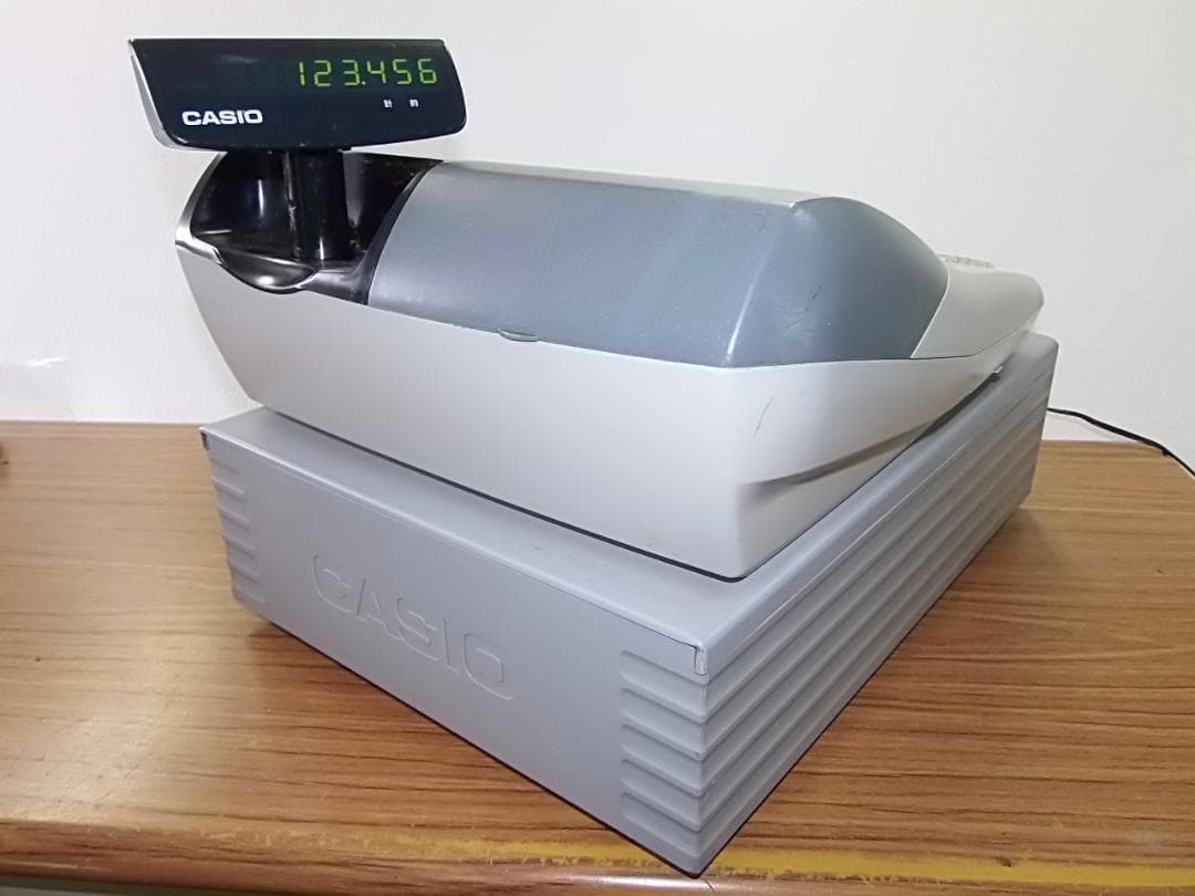 2/4物販向15部門２レシートカシオレジスター軽減税率対応TE-2100