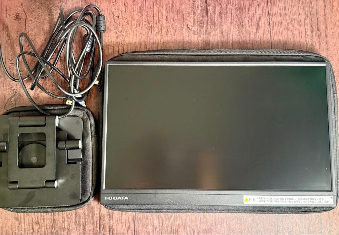 I-O DATA 15.6モバイルモニタースタンド付EX-YC162H-F