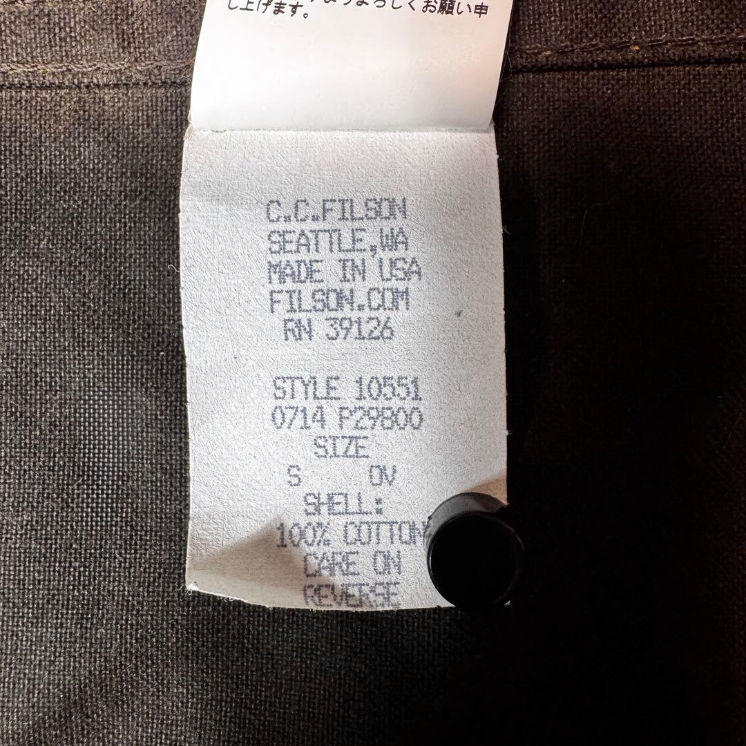 【未使用品】Nigel Cabourn × FILSON オイルドロングコート