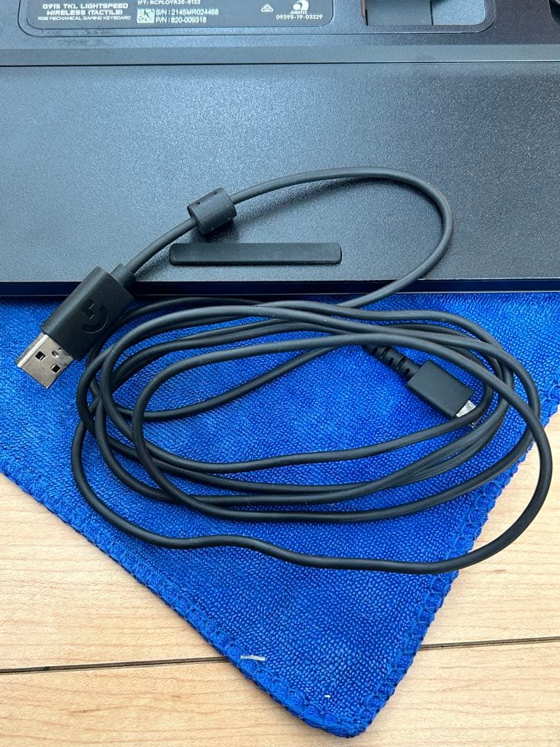 2台セット Logitech G915 TKL ゲーミングキーボード ワイヤレス