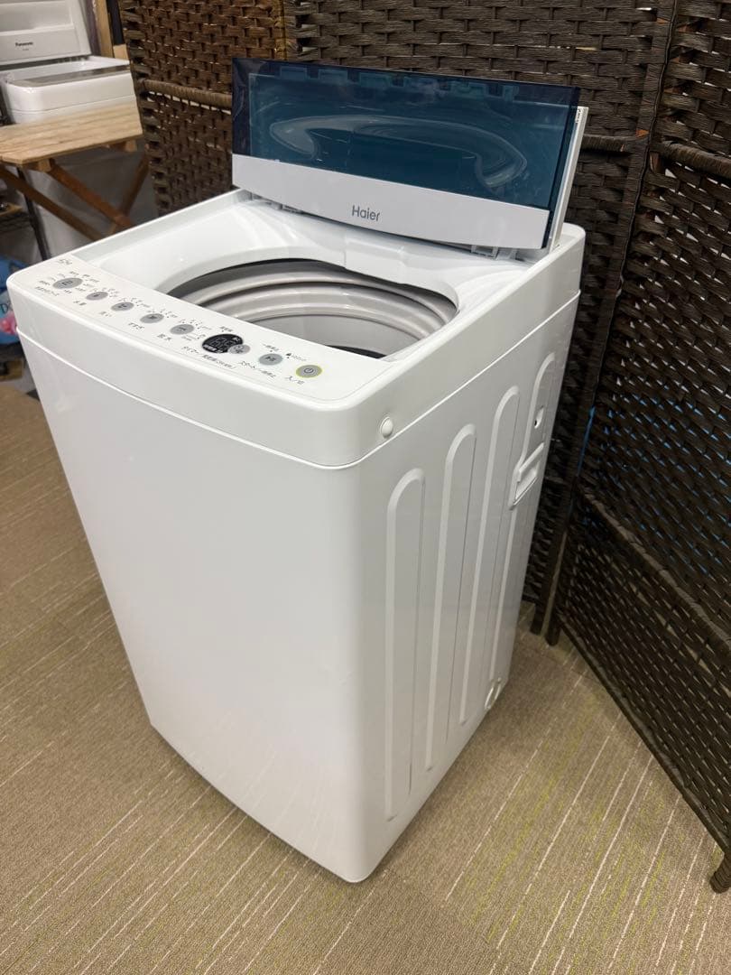 【分解洗浄消毒作業済】Haier 4.5Kg全自動洗濯機　JW-C45D
