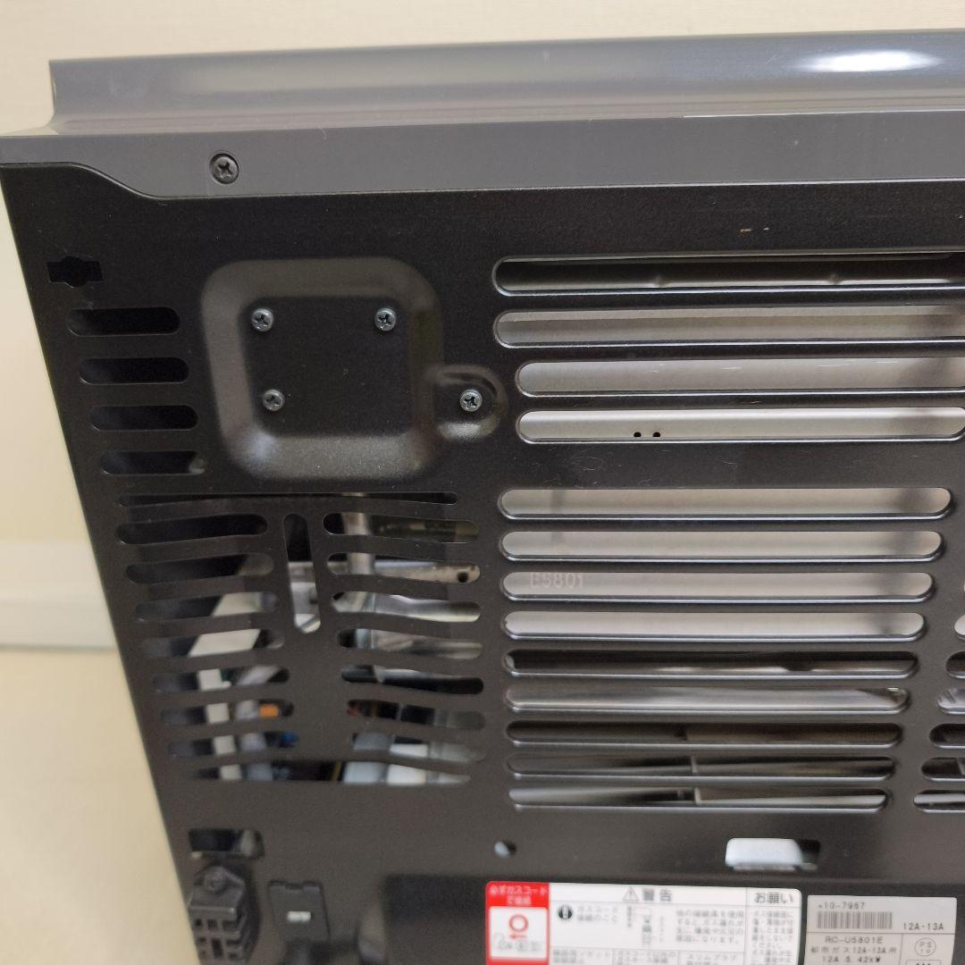 リンナイ ガスファンヒーター RC-U5801E ブラック