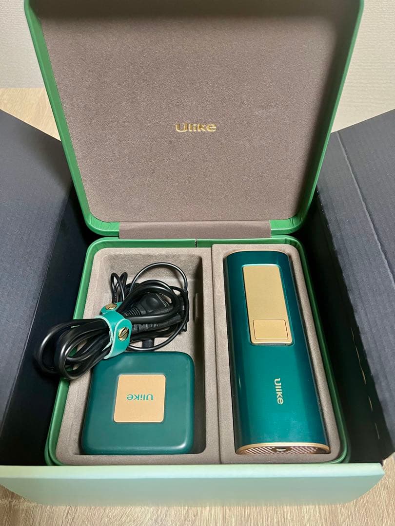 Ulike 脱毛器 グリーン&ゴールド