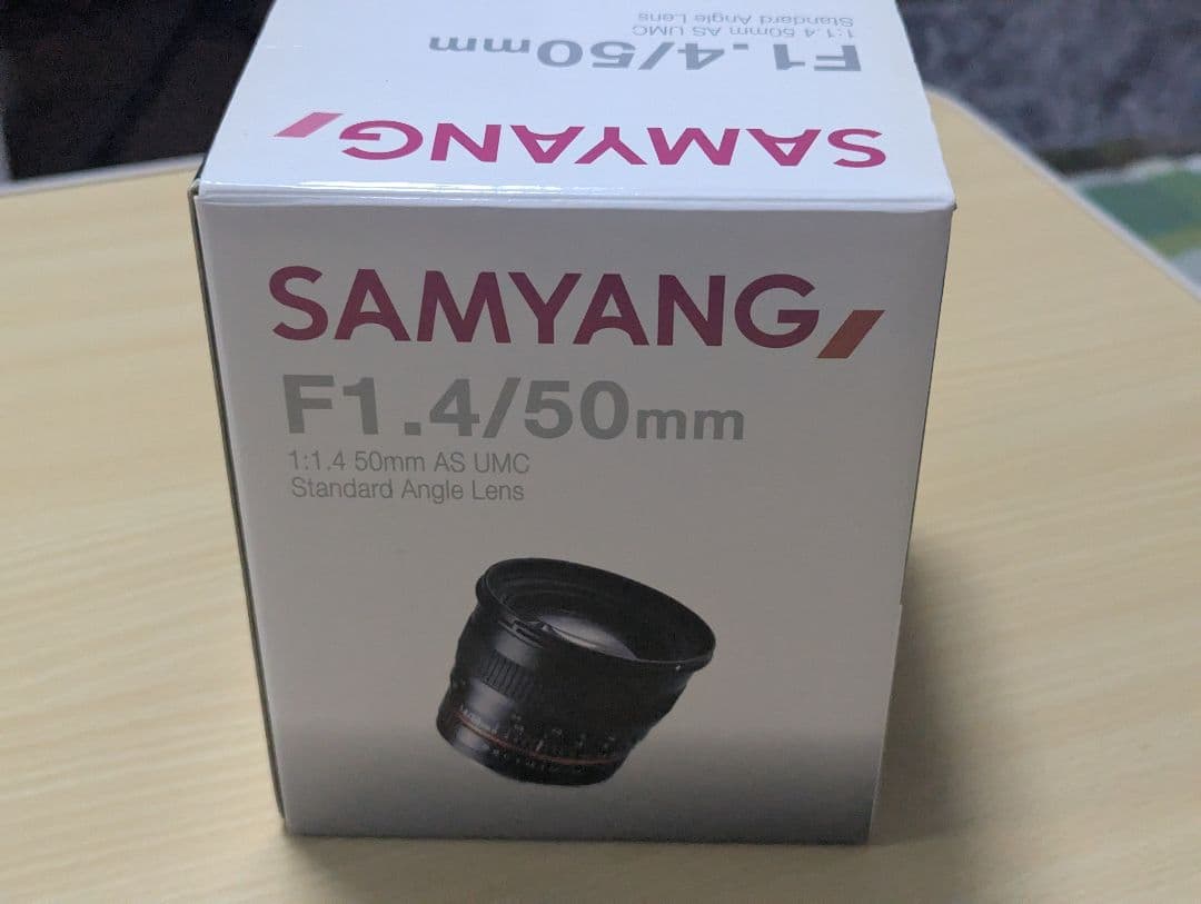 SAMYANG F1.4 50mm AS UMC 単焦点レンズ