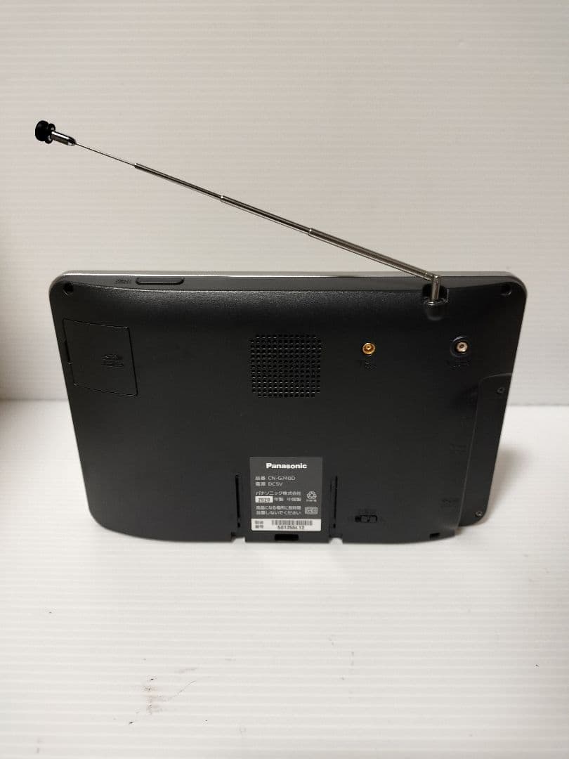 動作確認済 ゴリラ CN-G740D ポータブルカーナビ パーキング解除線付き