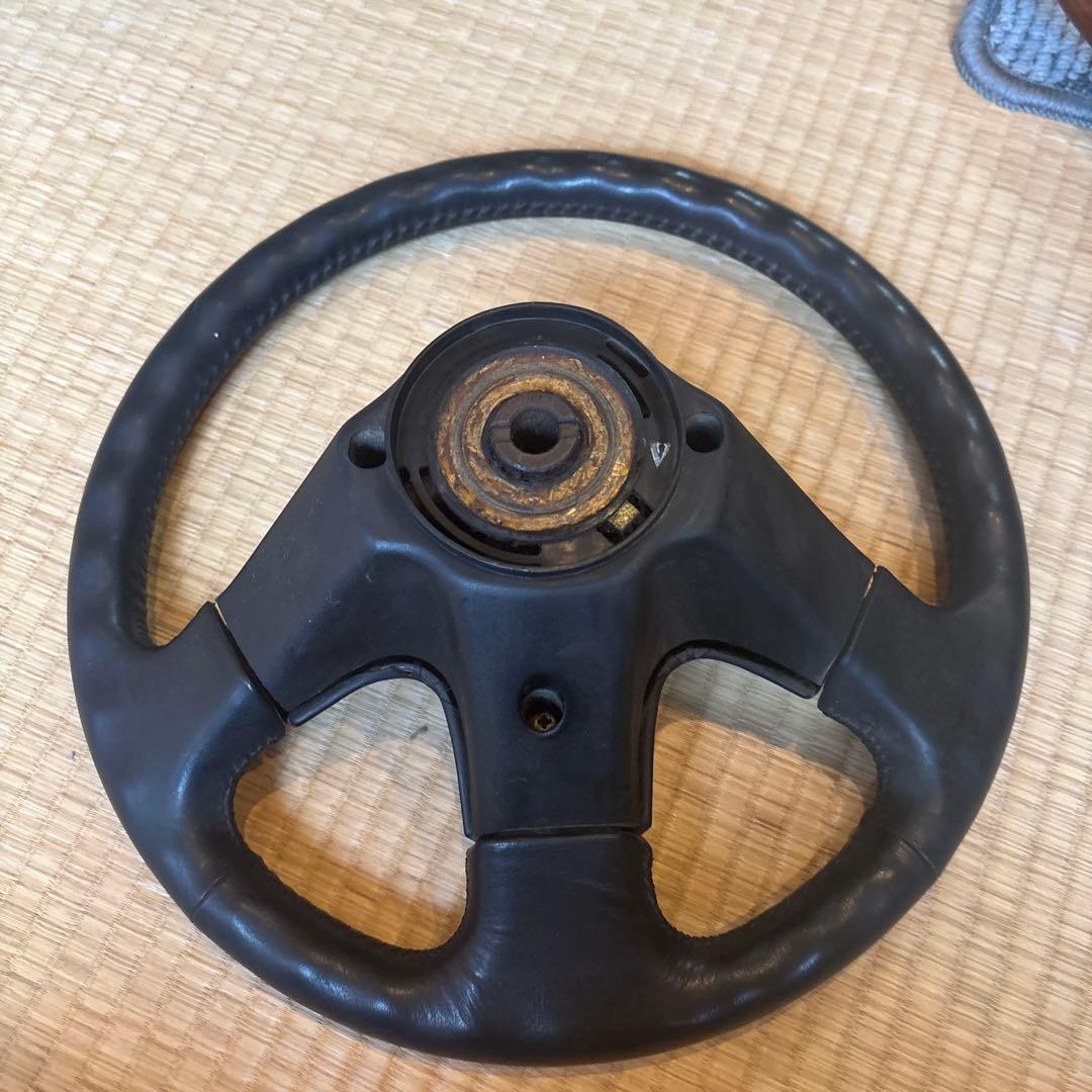 当時もの　激レア　希少　グランドシビックEF3 Si レザーステアリング