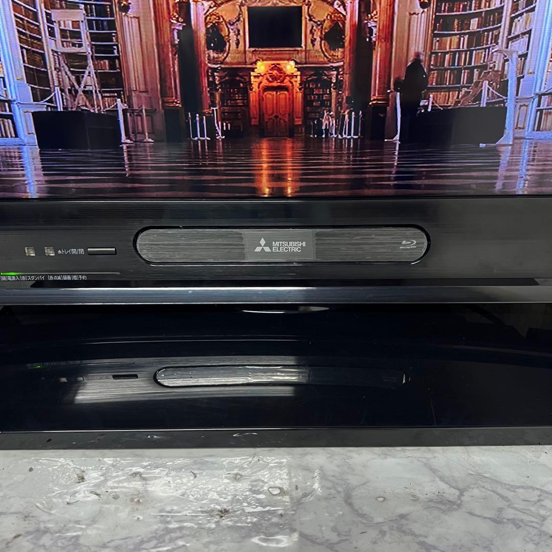 v._.vさん直接受渡三菱40型ブルーレイHDD付Blu-ray⇄HDDダビング