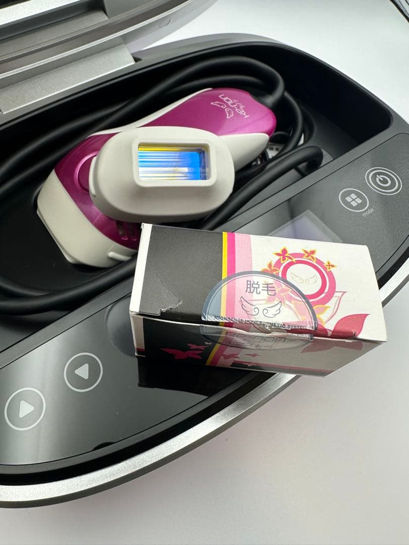 【超美品・箱あり】ケノン Ver.4.1 ピンク 本体＋カートリッジ3種付