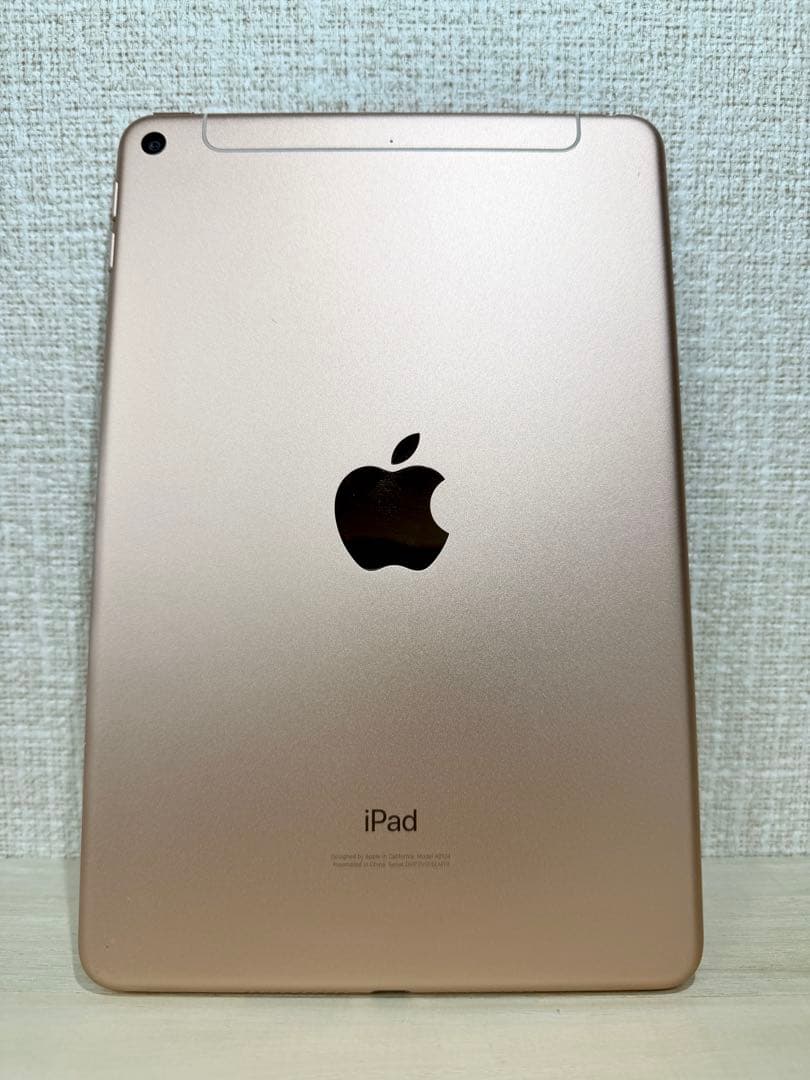 ipad mini ５　64GB simフリー　ゴールド　美品