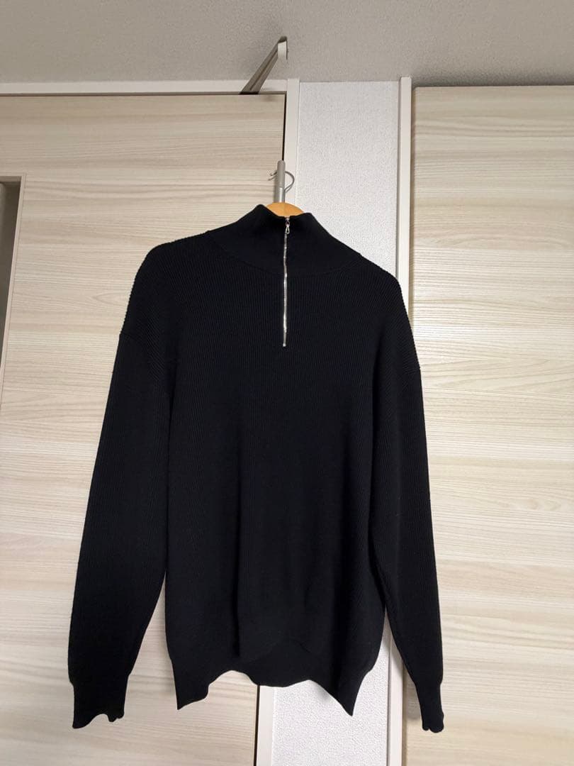 Graphpaper グラフペーパー　ハーフジップニット