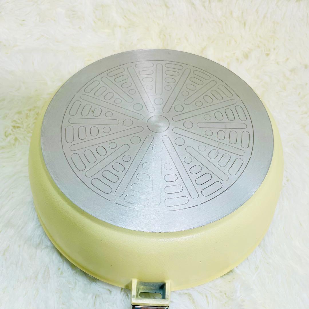 未使用品　朝日軽金属　オールパン　S、Lサイズセット　2個　ガス　IH クリーム