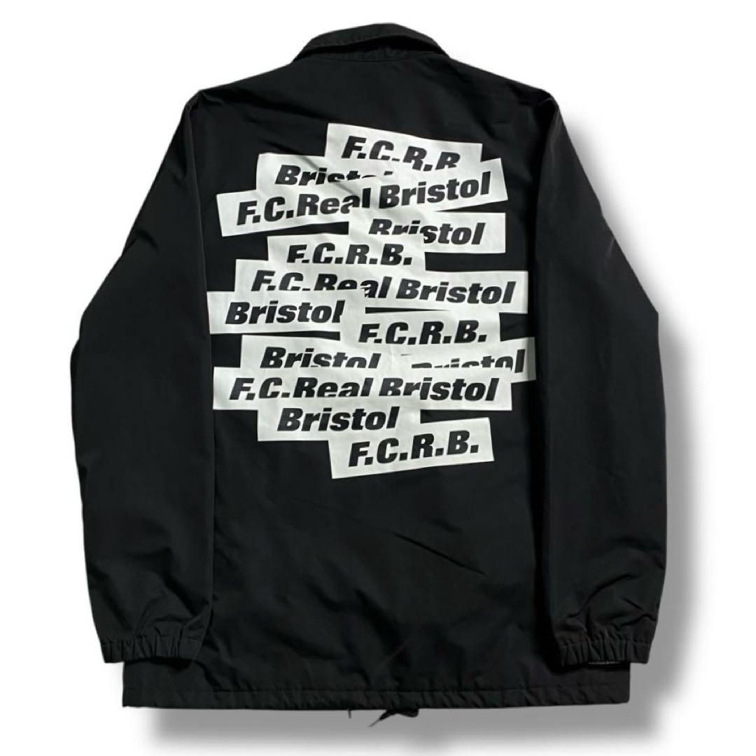 美品 FCRB F.C.Real Bristol コーチジャケット ロゴ 人気